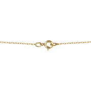 3.15 Carat Diamond 14K Yellow Gold Flower Necklace - Fashion Strada