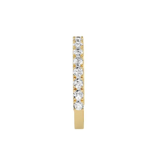 0.79 Carat Diamond 14K Yellow Gold Wedding Band - Fashion Strada