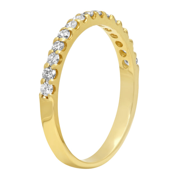 Ladies 0.35 CTW Diamond 14K Yellow Gold Ring - Fashion Strada