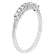 Ladies 0.25 CTW Diamond 14K White Gold Ring - Fashion Strada