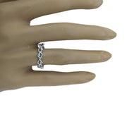 0.15 Carat 14K White Gold Diamond Ring - Fashion Strada