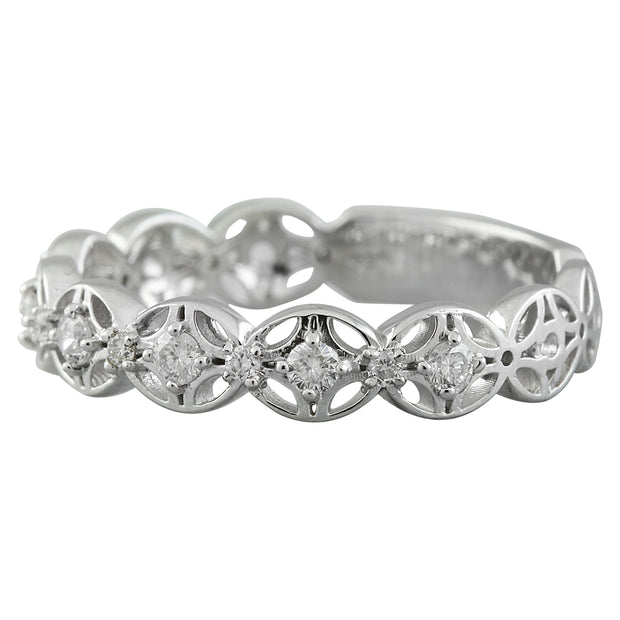 0.25 Carat 14K White Gold Diamond Ring - Fashion Strada