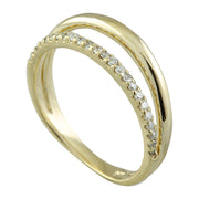0.25 Carat 14K Yellow Gold Diamond Ring - Fashion Strada