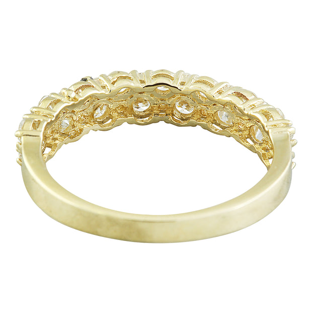0.75 Carat 14K Yellow Gold Diamond Ring - Fashion Strada