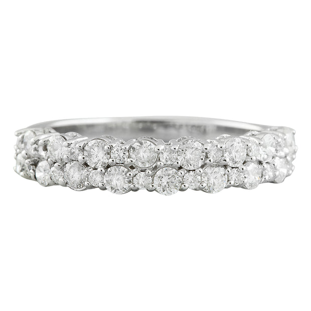 0.75 Carat 14K White Gold Diamond Ring - Fashion Strada
