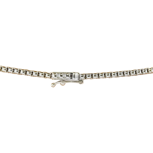 17.14 Carat Morganite 14K White Gold Diamond Necklace - Fashion Strada