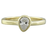0.35 Carat Diamond 14K Yellow Gold Engagement Ring - Fashion Strada