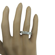 6.30 Carat Diamond 14K White Gold Ring - Fashion Strada