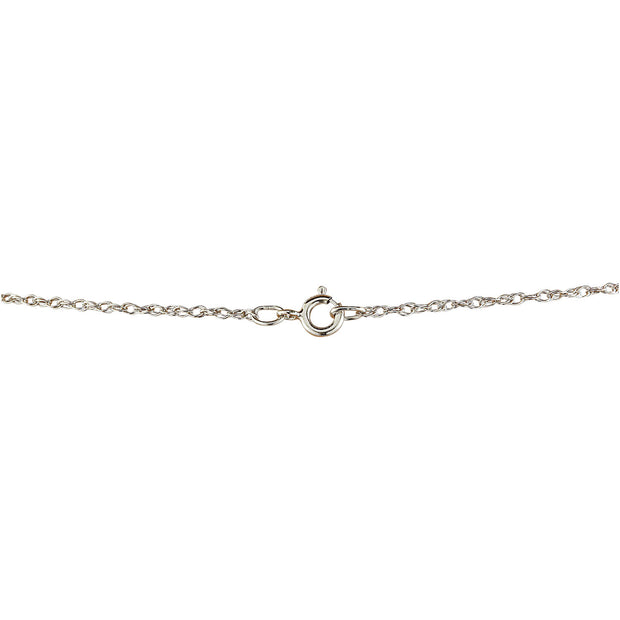 3.20 Carat Tanzanite 14K White Gold Diamond Necklace - Fashion Strada