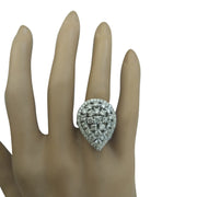 2.23 Carat Diamond 14K White Gold Ring - Fashion Strada