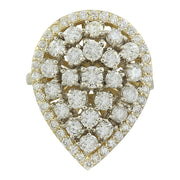 2.41 Carat  Diamond 14K Yellow Gold Ring - Fashion Strada