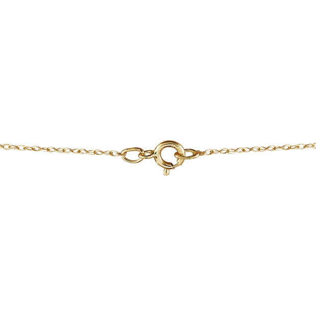 1.88 Carat Emerald 14K Yellow Gold Diamond Pendant Necklace - Fashion Strada