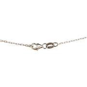0.40 Carat Diamond 14K White Gold "V" Necklace Pendant - Fashion Strada