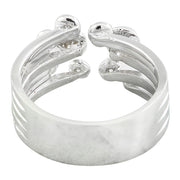 0.60 Carat Diamond 14K White Gold Ring - Fashion Strada