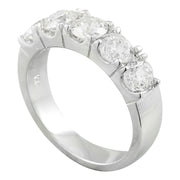 2.07 Carat Diamond 14K White Gold Ring - Fashion Strada