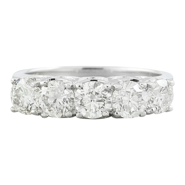 1.90 Carat Diamond 14K White Gold Ring - Fashion Strada
