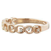 0.70 Carat Diamond 14K Rose Gold Ring - Fashion Strada