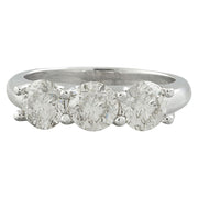 2.20 Carat Diamond 14K White Gold Ring - Fashion Strada