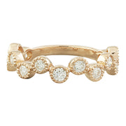 0.75 Carat Diamond 14K Rose Gold Ring - Fashion Strada