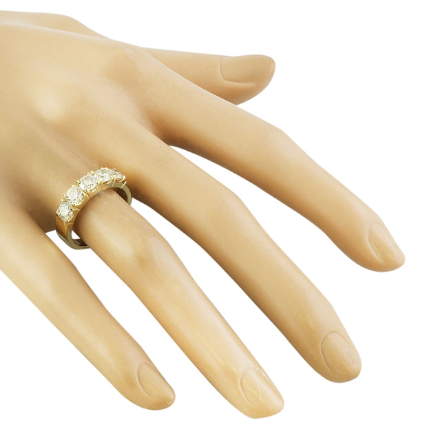 1.64 Carat Diamond 14K Yellow Gold Ring - Fashion Strada