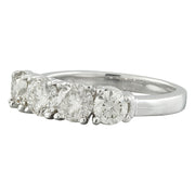 2.57 Carat Diamond 14K White Gold Ring - Fashion Strada