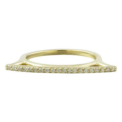 0.45 Carat Diamond 14K Yellow Gold Ring - Fashion Strada
