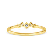 0.16 Carat Diamond 14K Yellow Gold Ring - Fashion Strada