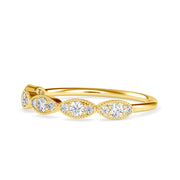 0.28 Carat Diamond 14K Yellow Gold Ring - Fashion Strada