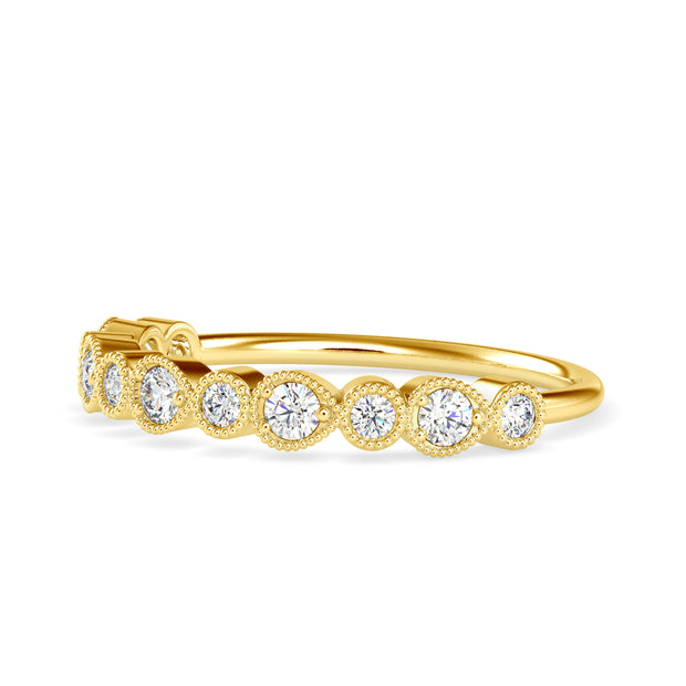 0.29 Carat Diamond 14K Yellow Gold Ring - Fashion Strada