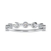 0.28 Carat Diamond 14K White Gold Ring - Fashion Strada