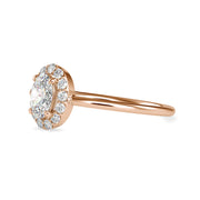 0.47 Carat Diamond 14K Rose Gold Ring - Fashion Strada