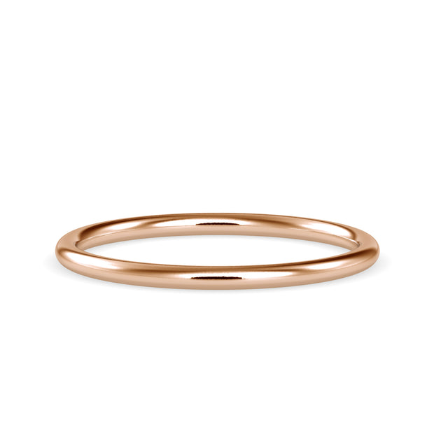 0.01 Carat Diamond 14K Rose Gold Ring - Fashion Strada