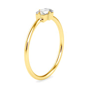 0.31 Carat Diamond 14K Yellow Gold Ring - Fashion Strada