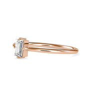 0.31 Carat Diamond 14K Rose Gold Ring - Fashion Strada