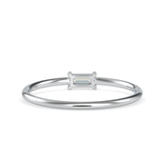 0.11 Carat Diamond 14K White Gold Ring - Fashion Strada