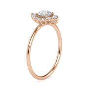 0.65 Carat Diamond 14K Rose Gold Ring - Fashion Strada