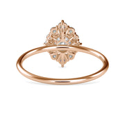 0.65 Carat Diamond 14K Rose Gold Ring - Fashion Strada