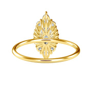 1.04 Carat Diamond 14K Yellow Gold Ring - Fashion Strada