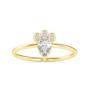0.39 Carat Diamond 14K Yellow Gold Ring - Fashion Strada