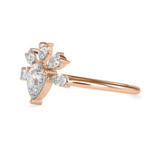 0.63 Carat Diamond 14K Rose Gold Ring - Fashion Strada