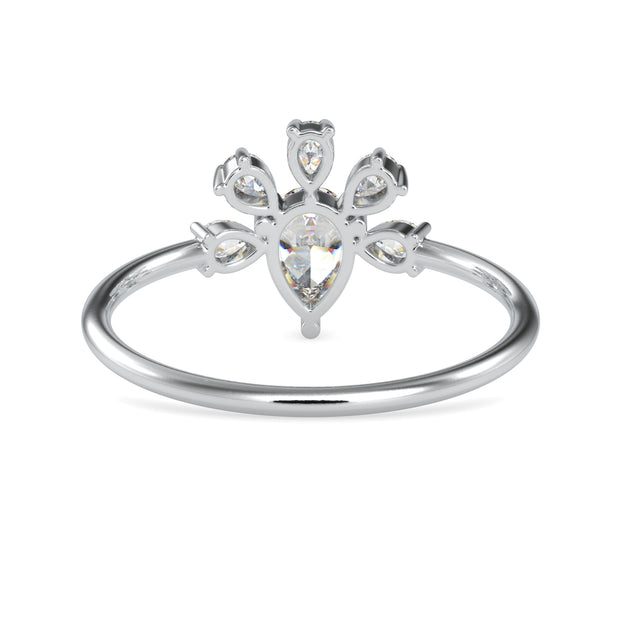 0.63 Carat Diamond 14K White Gold Ring - Fashion Strada