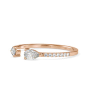 0.30 Carat Diamond 14K Rose Gold Ring - Fashion Strada