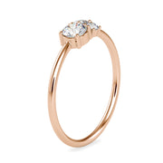 0.31 Carat Diamond 14K Rose Gold Ring - Fashion Strada