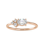0.44 Carat Diamond 14K Rose Gold Ring - Fashion Strada
