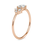 0.44 Carat Diamond 14K Rose Gold Ring - Fashion Strada