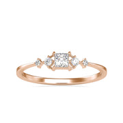 0.23 Carat Diamond 14K Rose Gold Ring - Fashion Strada