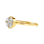0.31 Carat Diamond 14K Yellow Gold Ring - Fashion Strada