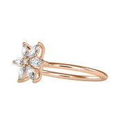 0.32 Carat Diamond 14K Rose Gold Ring - Fashion Strada