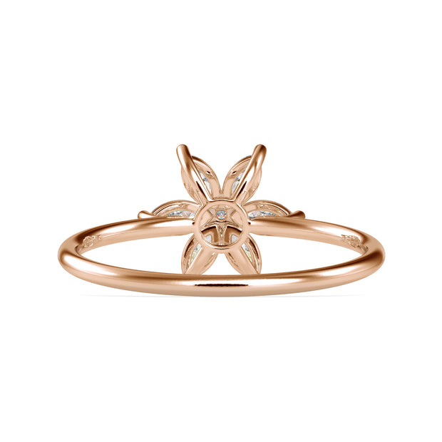 0.32 Carat Diamond 14K Rose Gold Ring - Fashion Strada