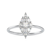 0.29 Carat Diamond 14K White Gold Ring - Fashion Strada